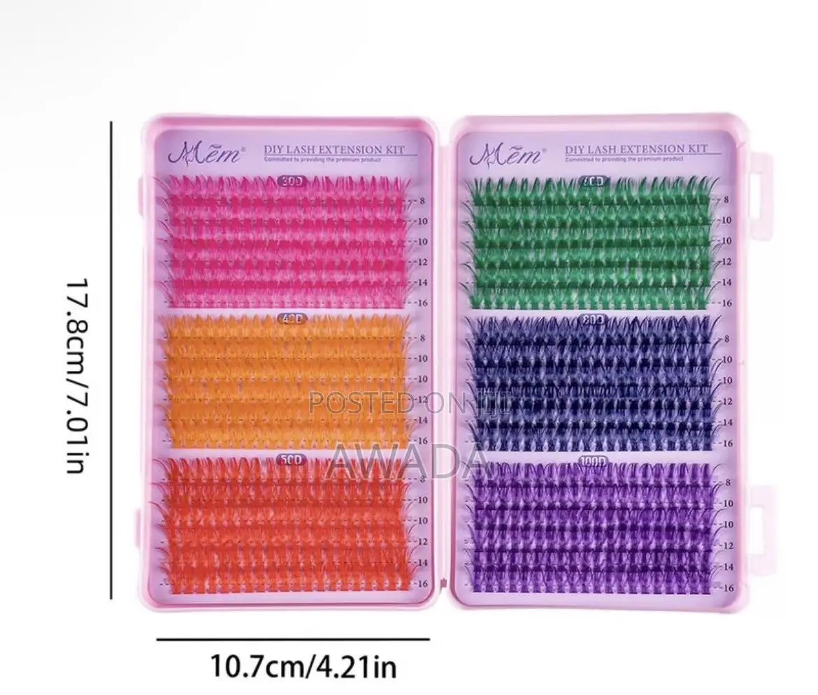 Lash Essentials: Cluster Lashes, Lash Extensions Application Tools