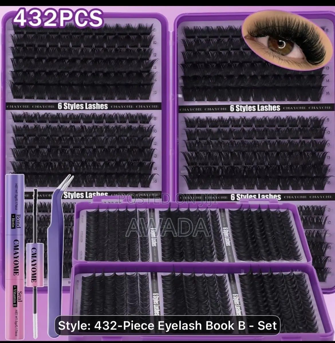 Lash Essentials: Cluster Lashes, Lash Extensions Application Tools