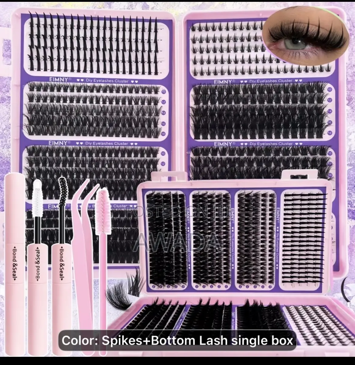 Lash Essentials: Cluster Lashes, Lash Extensions Application Tools