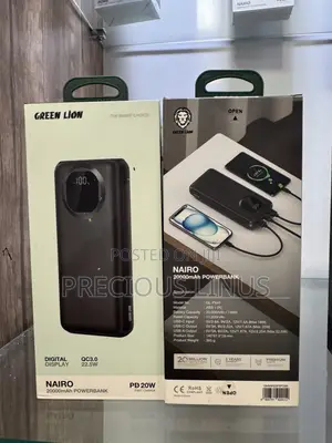 Green Lion Nairo 20,000 Mah Power Bank