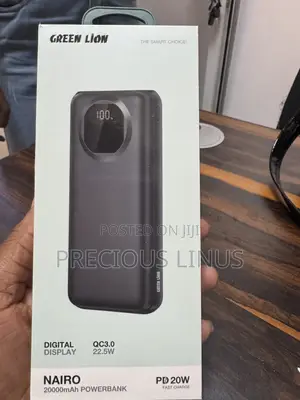 Green Lion Nairo 20,000 Mah Power Bank