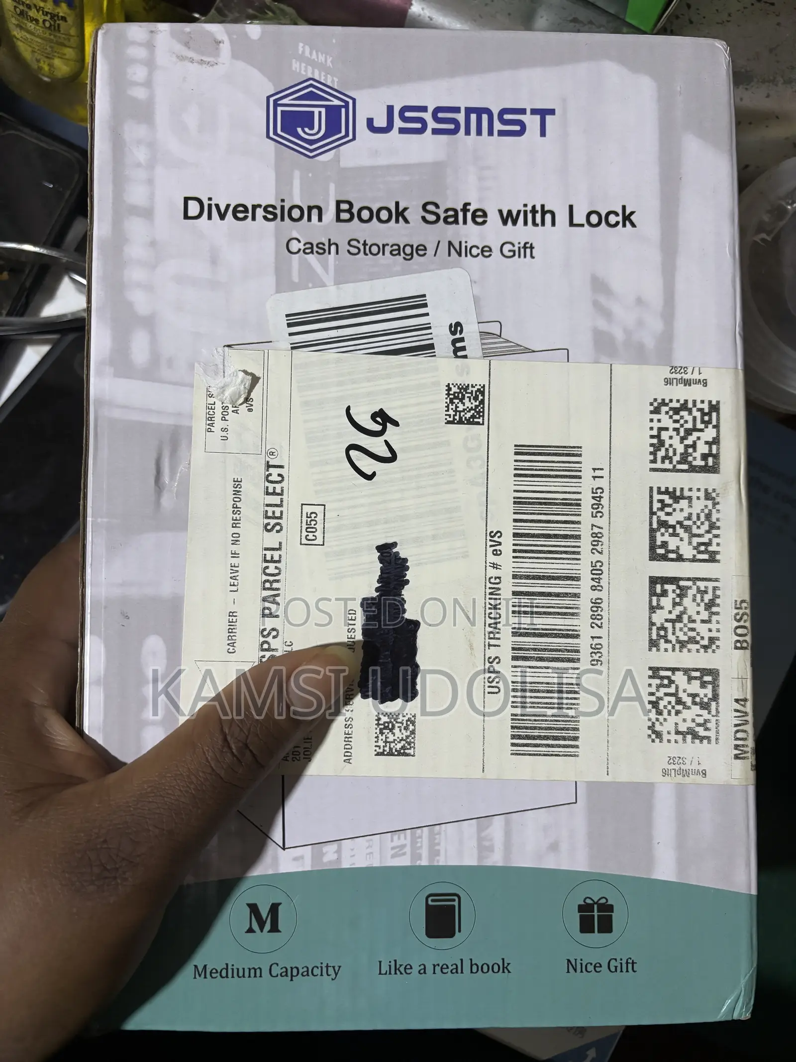 Diversion Book Safe With Lock
