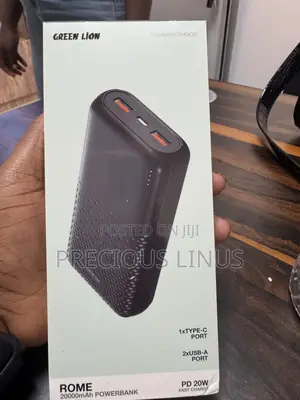 20,000 Green Lion Rome Power Bank