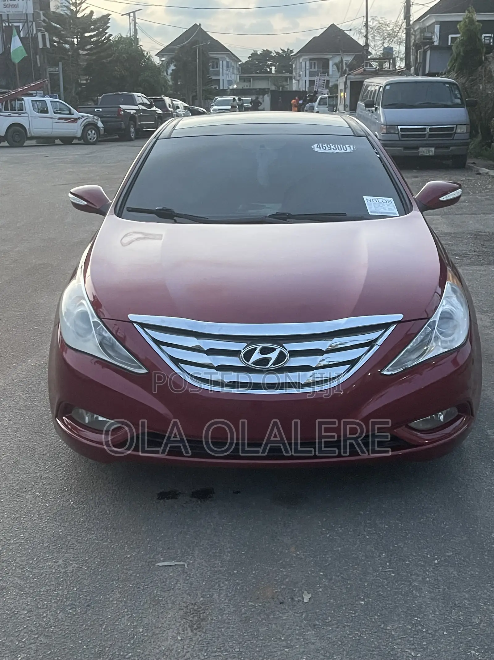 Hyundai Sonata 2014 Red