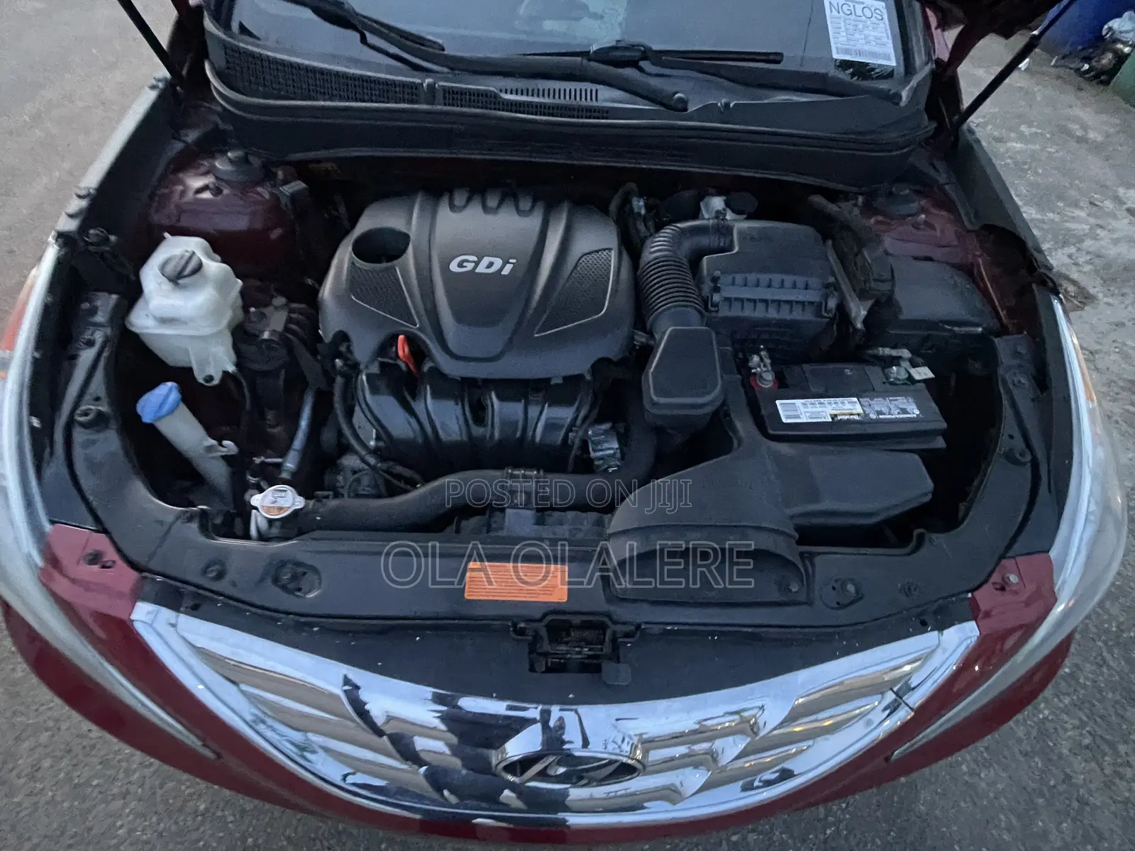 Hyundai Sonata 2014 Red
