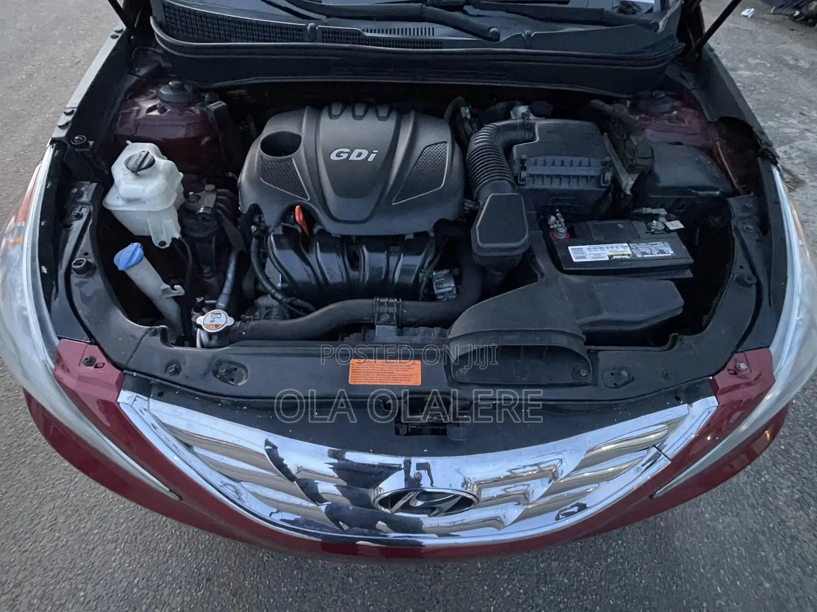 Hyundai Sonata 2014 Red