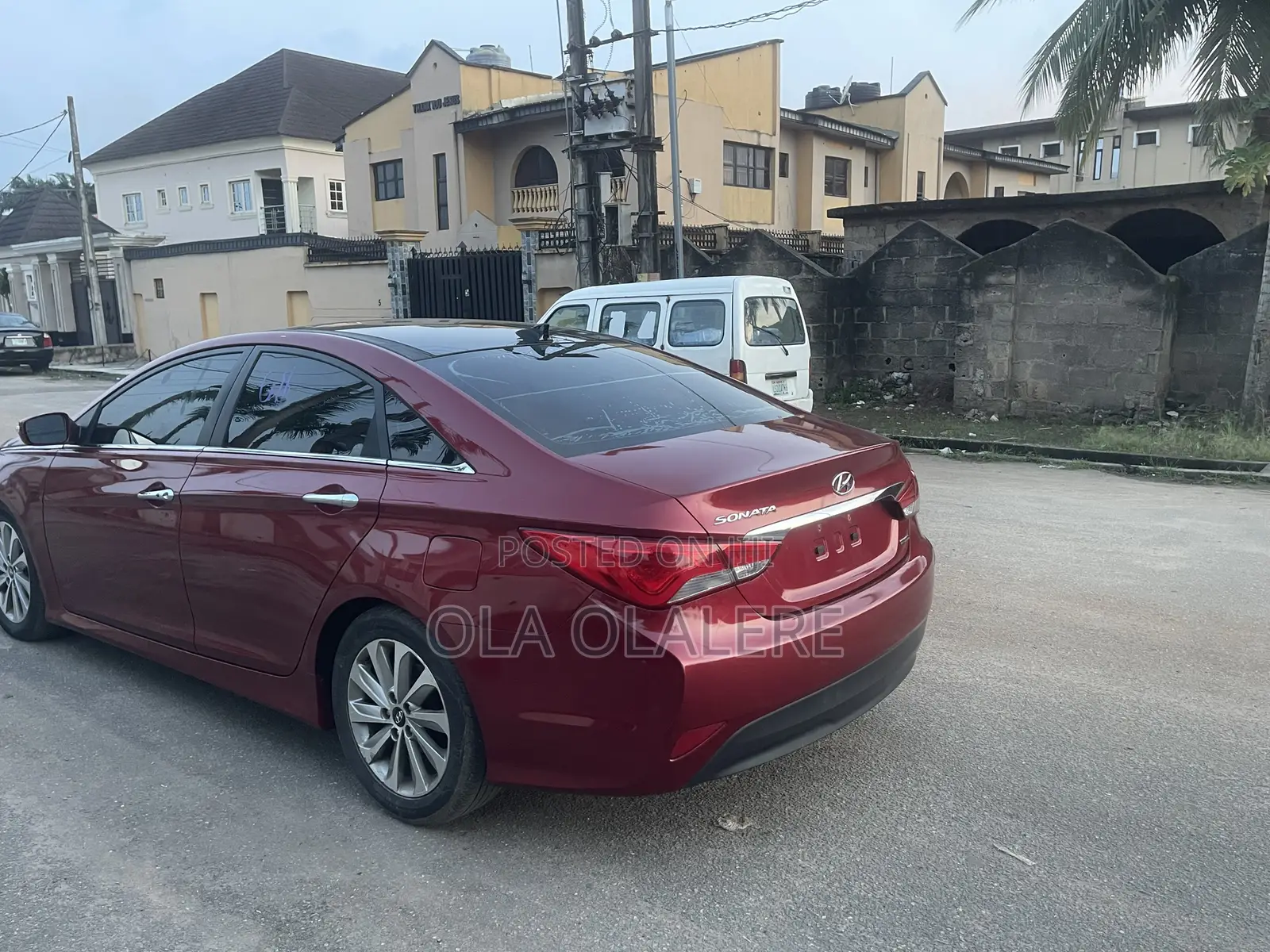 Hyundai Sonata 2014 Red