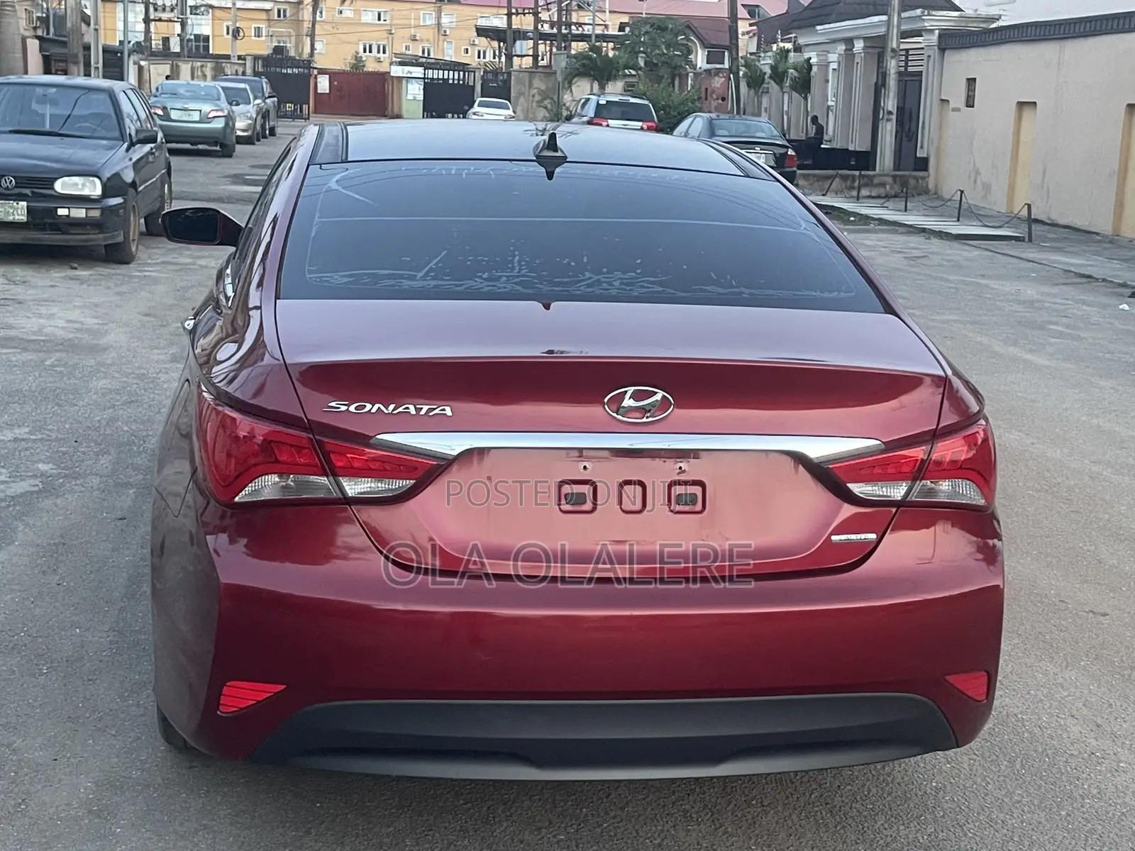 Hyundai Sonata 2014 Red