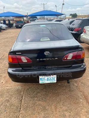 Toyota Corolla 2003 Black