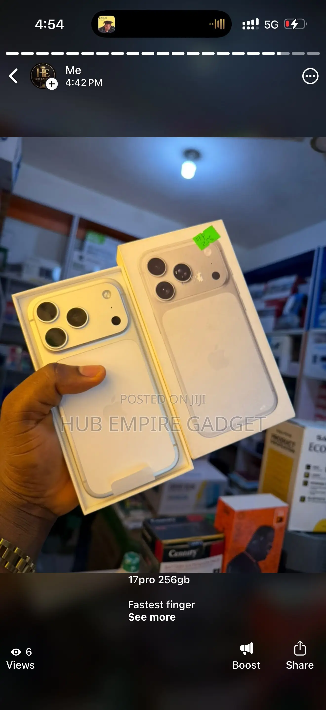 Apple iPhone 17 Pro 256 GB Silver