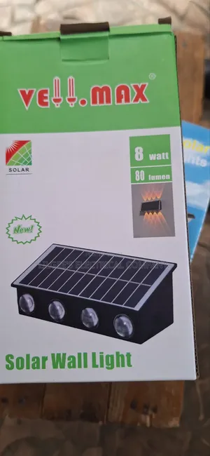 Original 4 Lens Solar Powered Wall Light