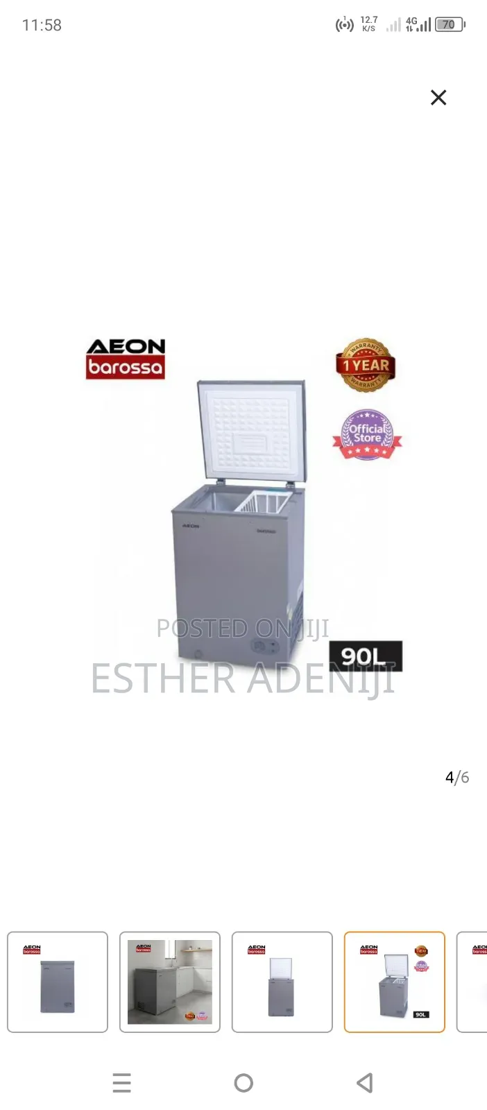 Available Freezer