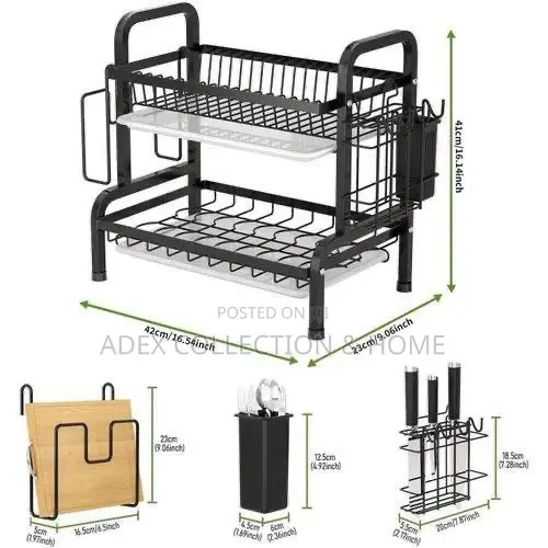 2Layer Plate Rack
