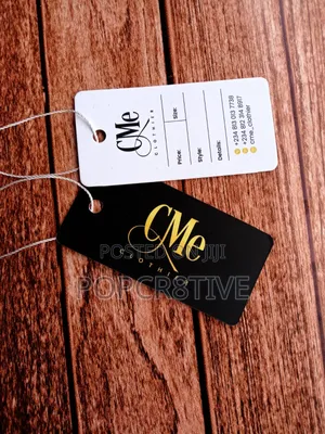 Fashion Design Clothing Tag