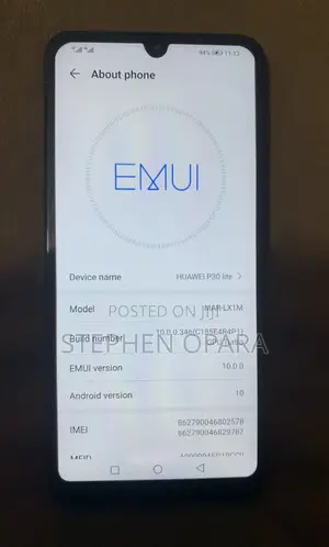 Huawei P30 128 GB Black