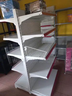 Imported Double Sided Supermarket Shelve