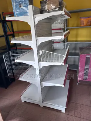 Commercial Double Face Display Pharmacy Shelves