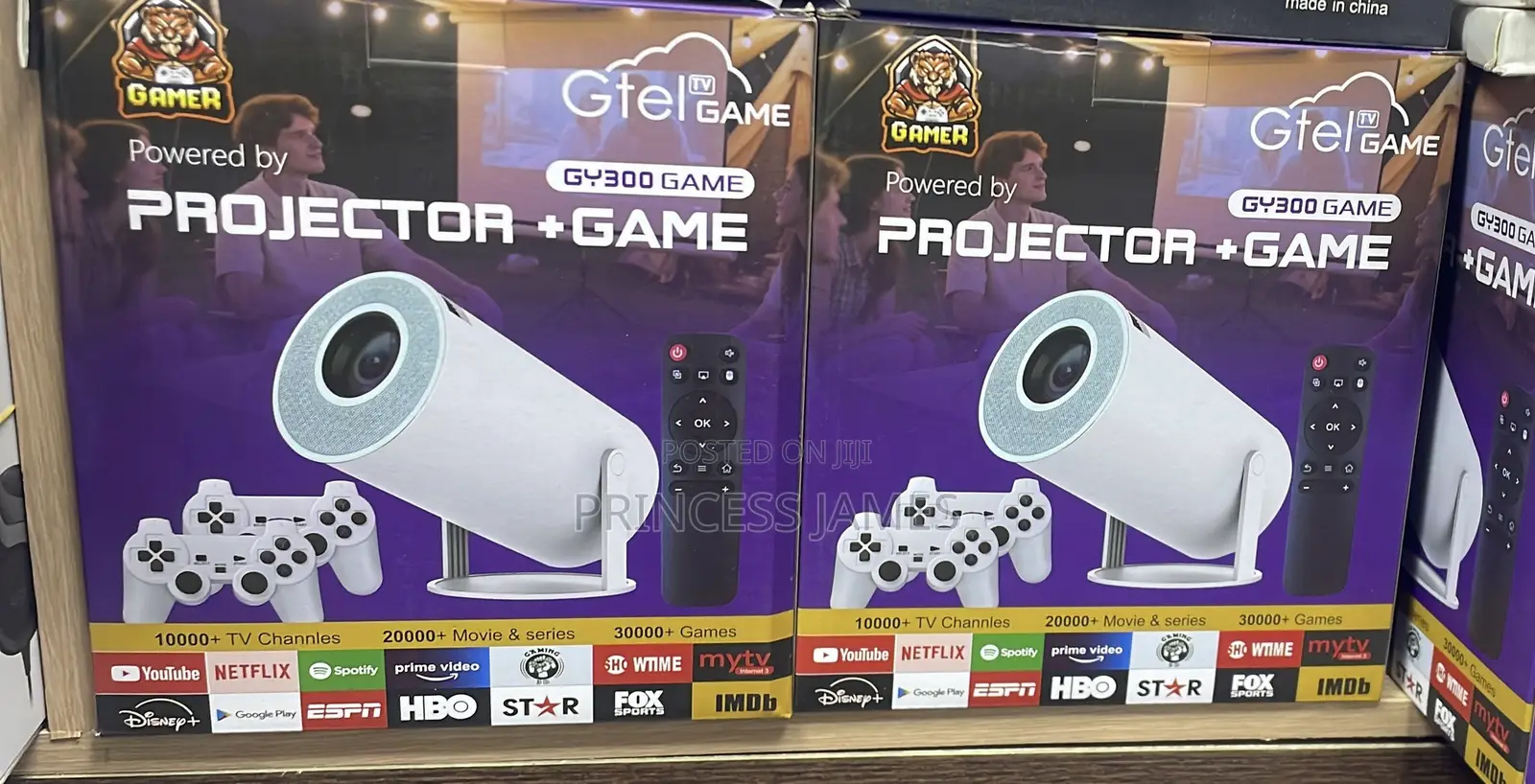 Ultra Hd Android Projector + Game Console
