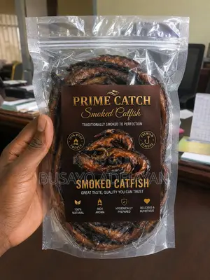 Premium Smoked Catfish – Clean, Well-Smoked Hygienically Packaged