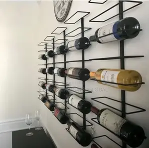 9-Step Wine Bottle Rack – Multi-Level Wine Storage Stand