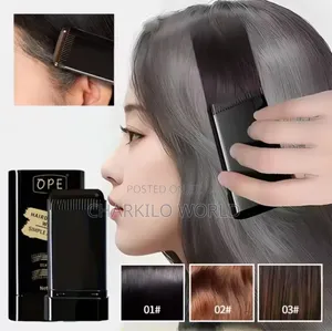 Waterproof Temporary Hair Dye Stick With Comb Shaped Teeth