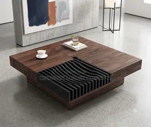 Squared Adjustable Centre Table