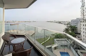 3-Bedroom Water View Apartment With Pool Ps5 | Lekki