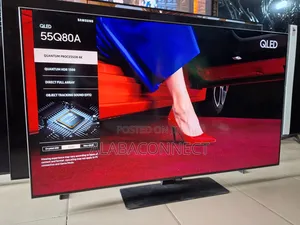 55" Samsung QLED Q80A Class Real4k UHD HDR Smart TV for Gaming