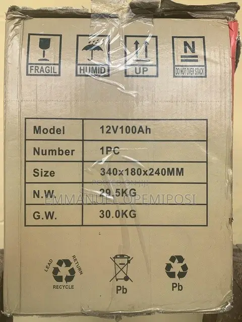 Deka Power 100ah Battery