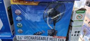 Qasa 16 Inches Rechargeable Mist Fan