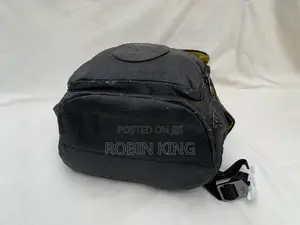 Kipling Distressed Black Backpack Bag Size Small