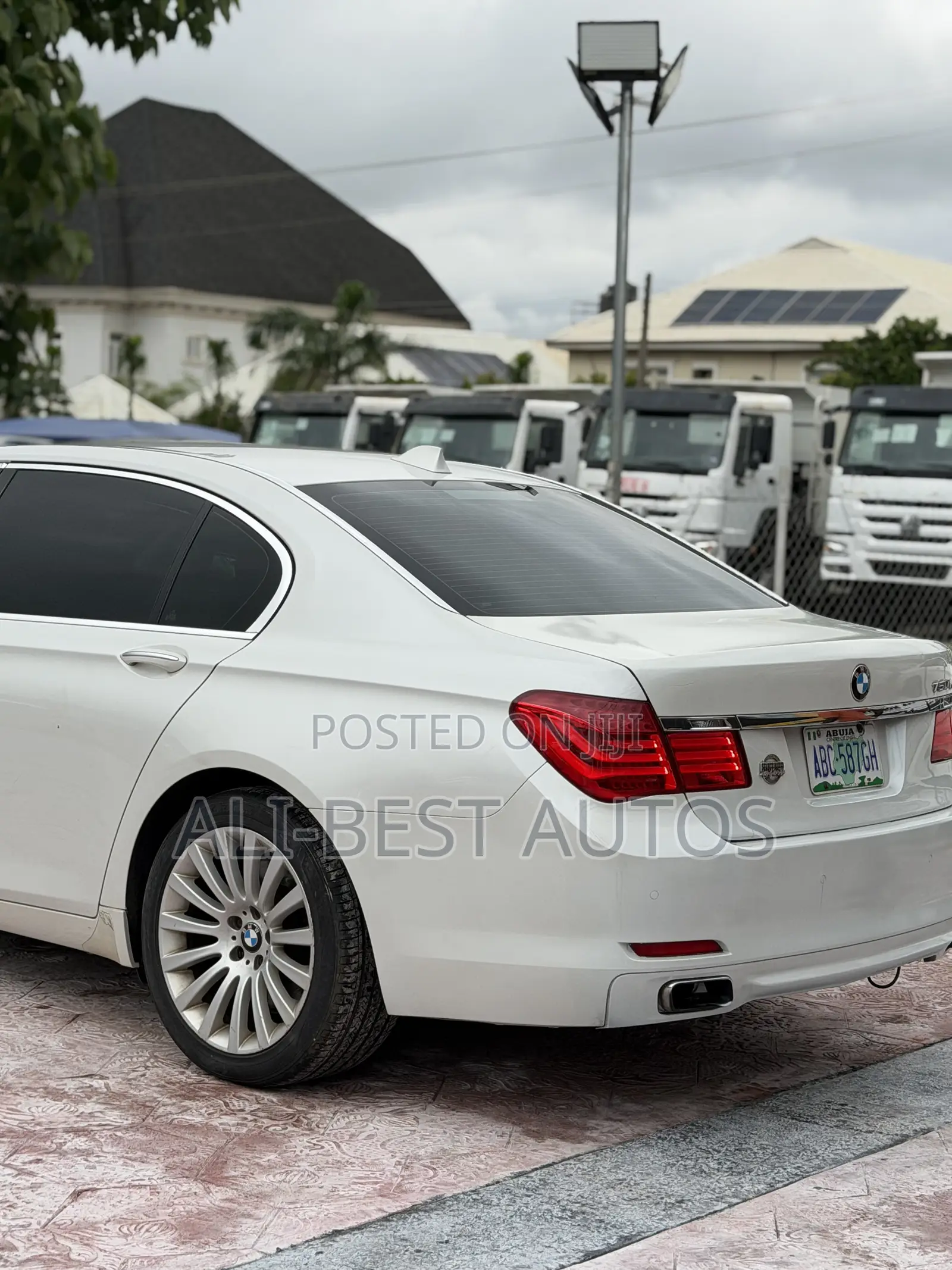 BMW 7 Series 730Li 2009 White