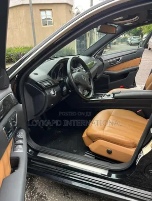 Mercedes-Benz E350 2011 Black