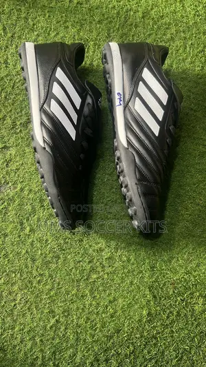 Adidas Black Canvas Boot for Turfs (46)