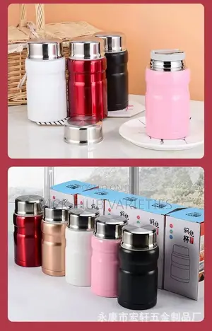 Stainless Flask and Lunch Box/Bag