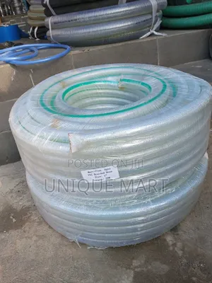 1" Food-Grade Braided PVC Non Toxic Hose. Length:50 Meters