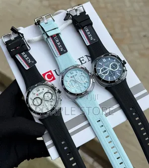 Curren Chronograph Water Resistant Watch