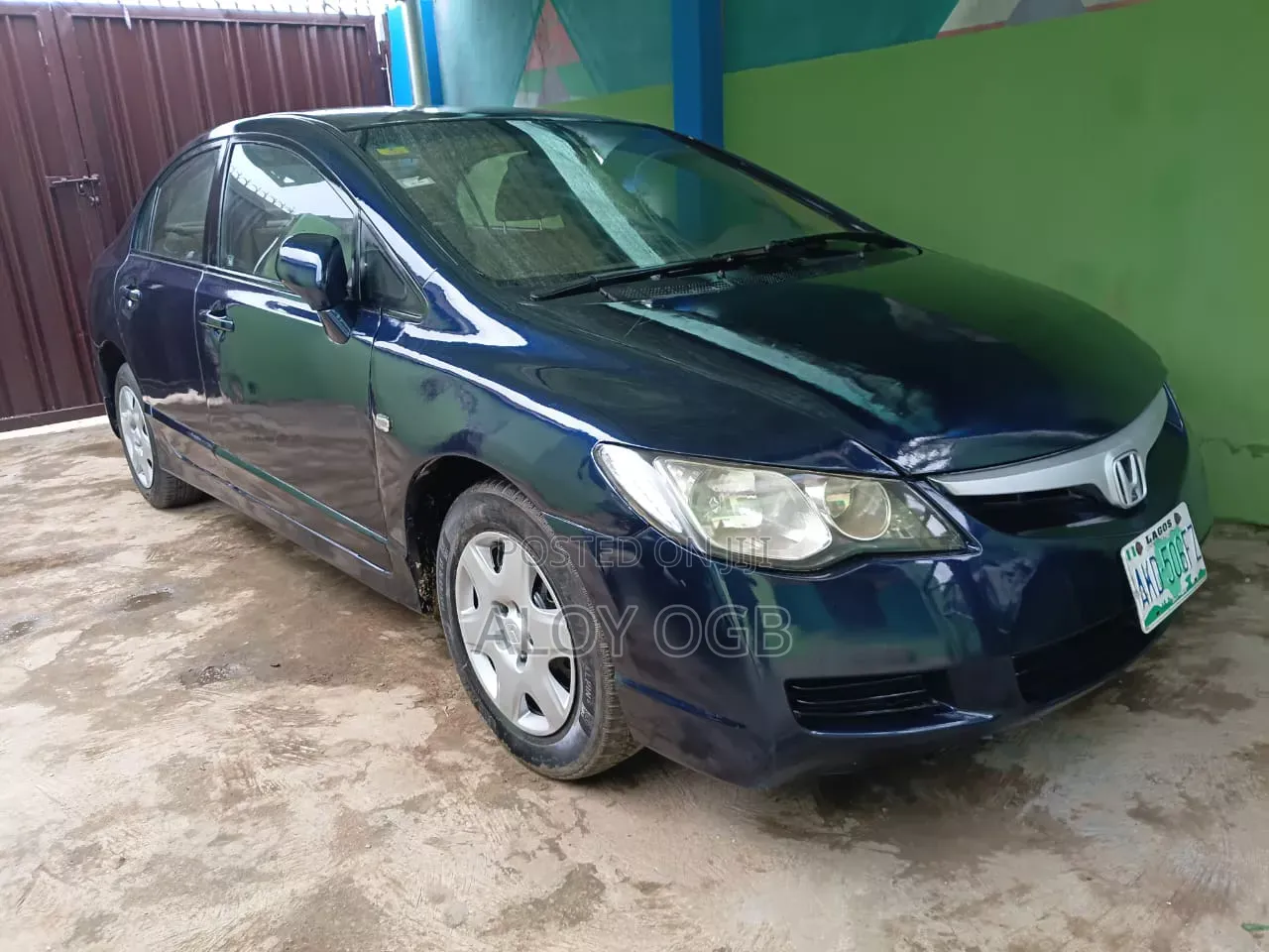 Honda Civic 2007 Blue
