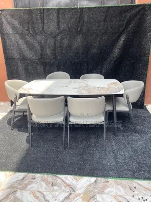 High Quality Set of Marble Dinning by 6