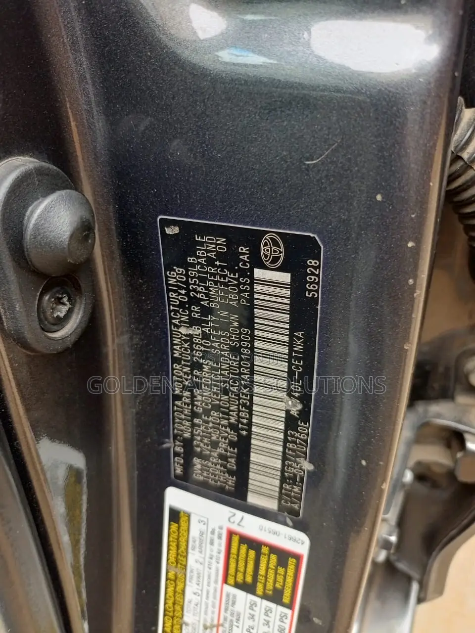 Toyota Camry 2010