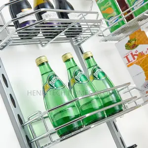 6-Layer Wire Storage Pantry – Pull-Out Kitchen Organizer