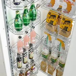 6-Layer Wire Storage Pantry – Pull-Out Kitchen Organizer