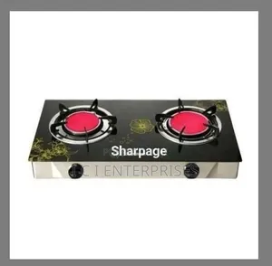 2burner Infrared Auto Ignition Table Gas Glass Cooker