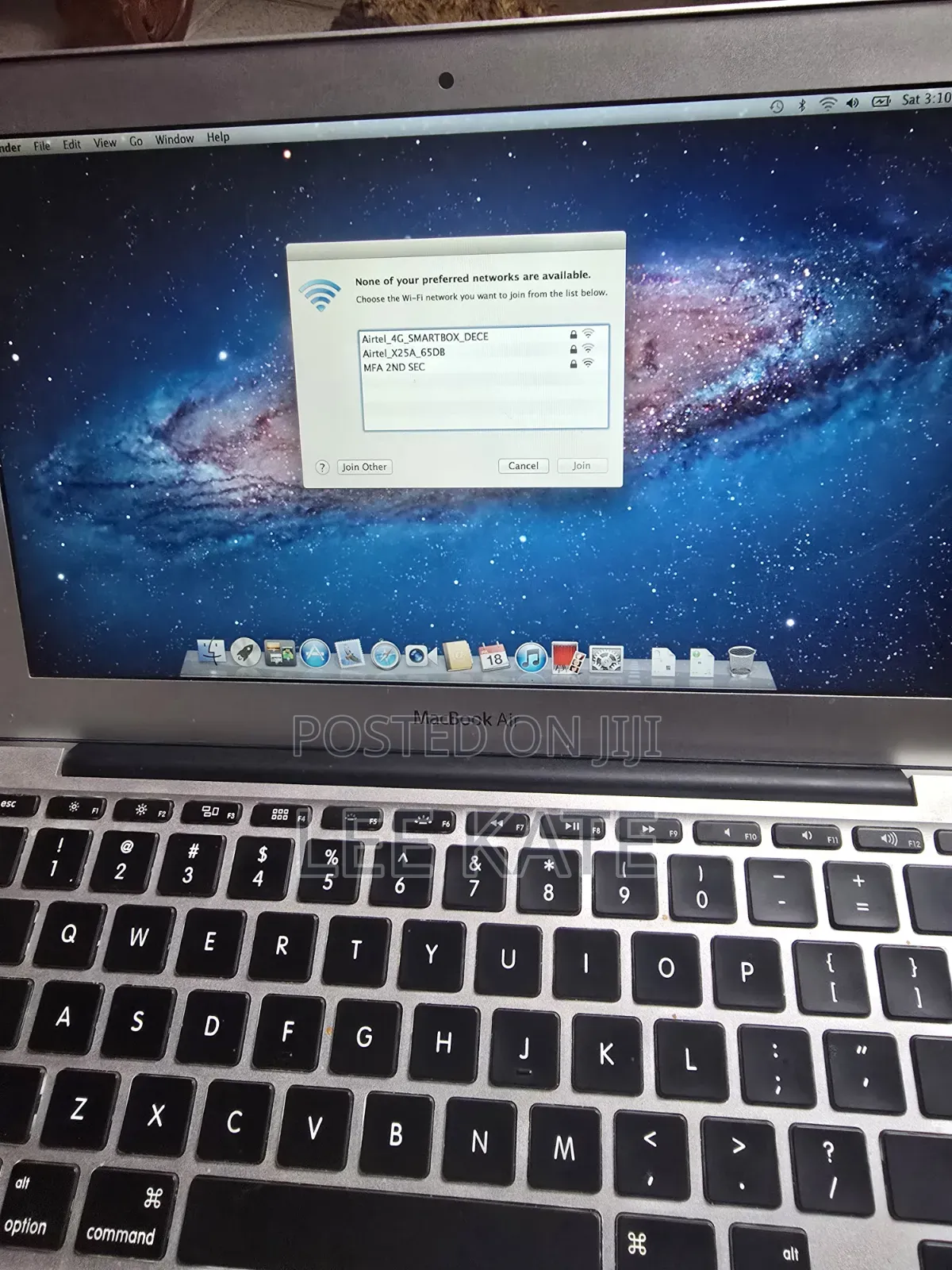 Laptop Apple MacBook Air 2011 2GB Intel Core i5 SSD 60GB