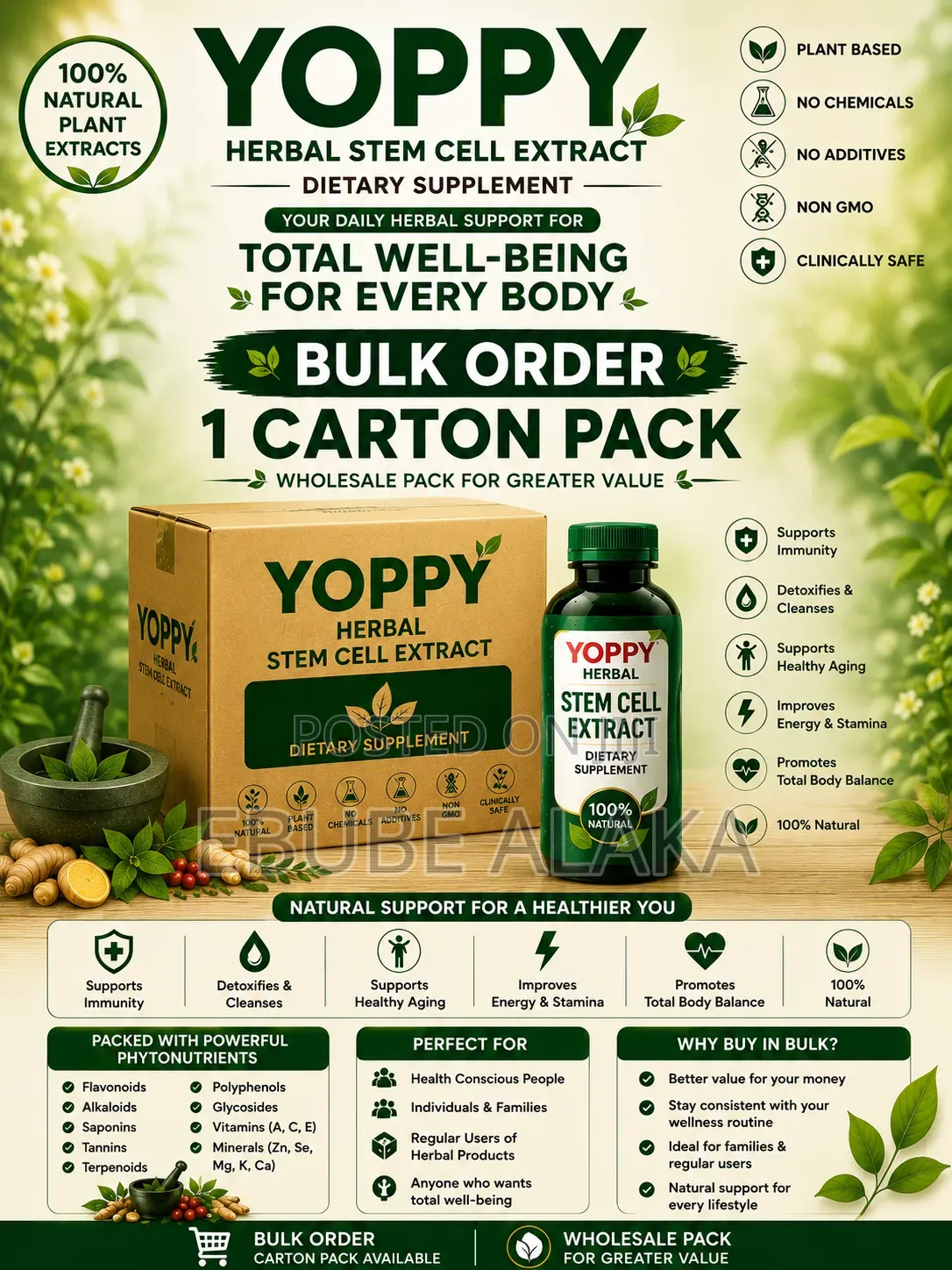 Yoppy Herbal Stem Cell Extract