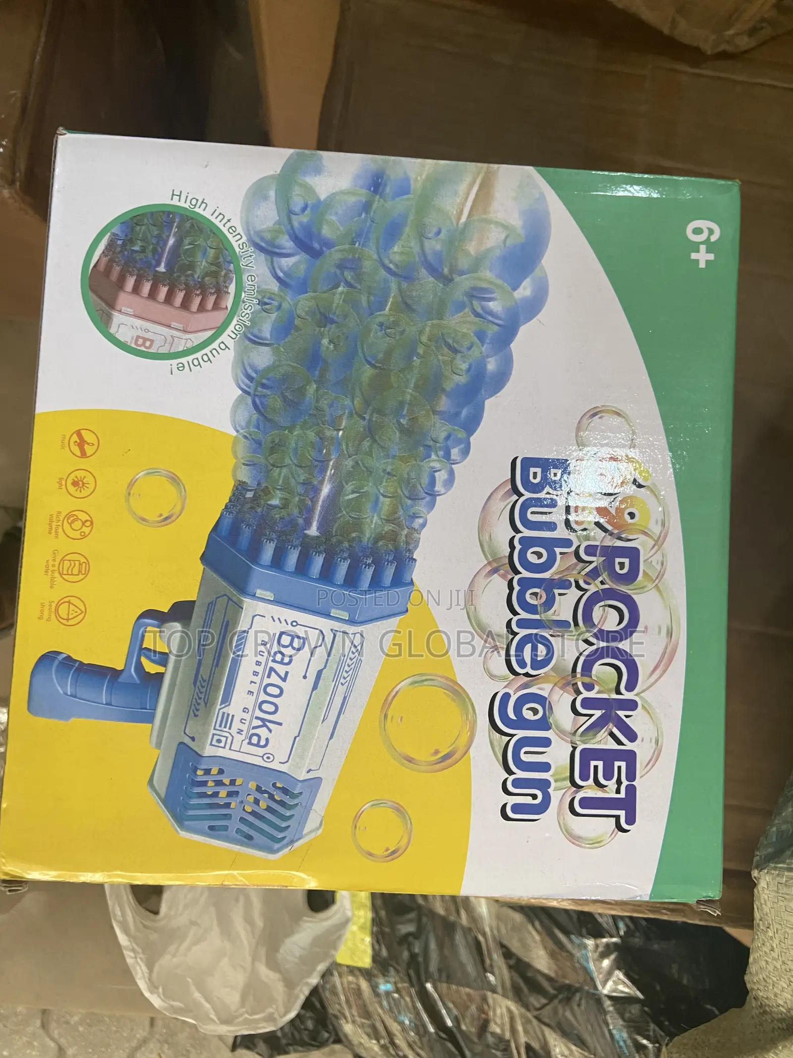69 Hole Bubble Gun