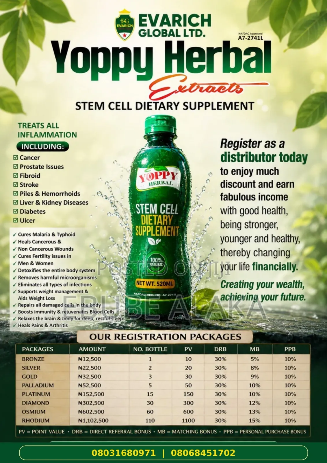 Yoppy Herbal Stem Cell Extract