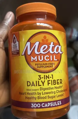 Meta Mucil 3-in-1 Daily Fiber 300 Capsules