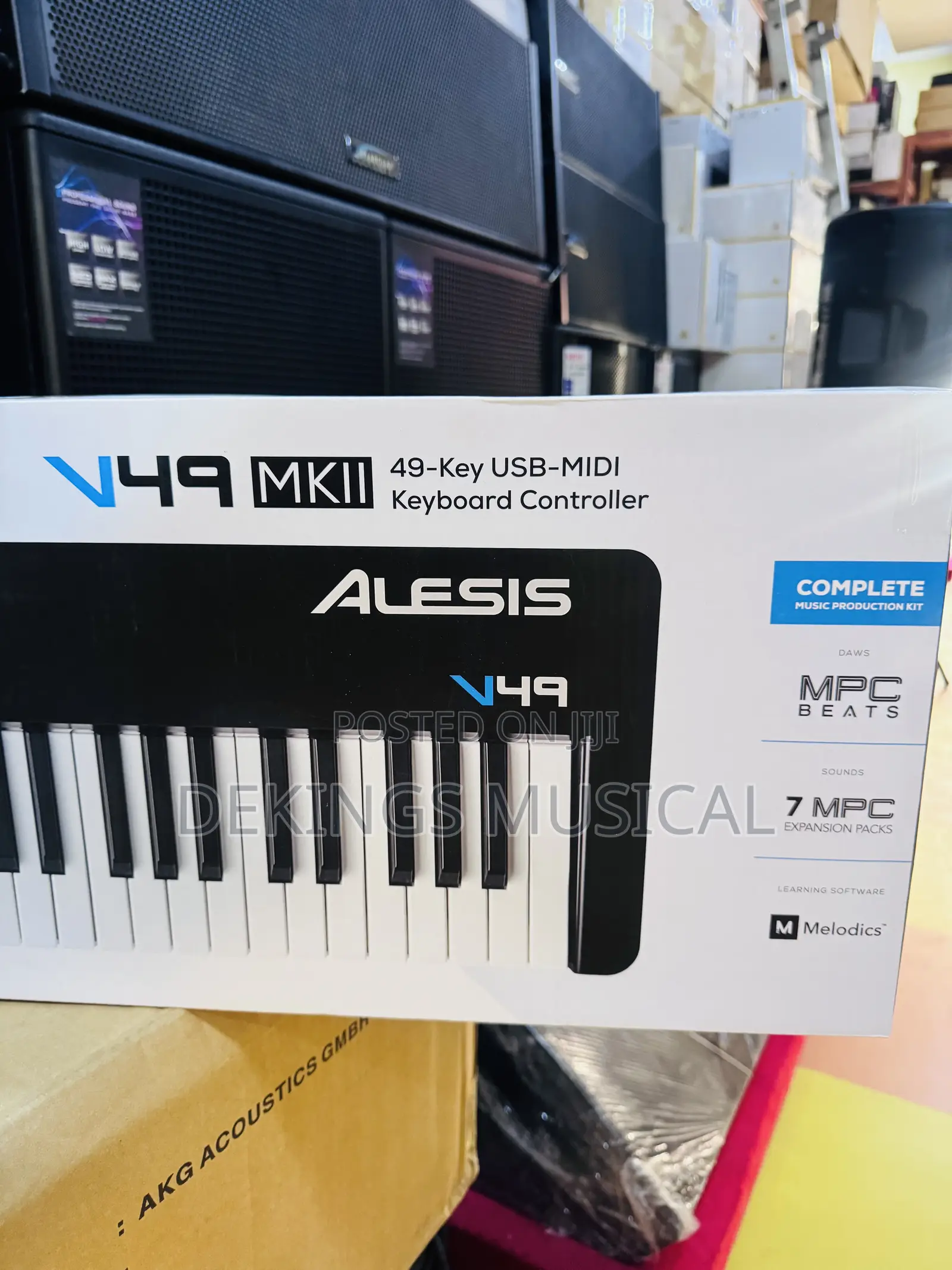 Alesis V49 MKII 49-Key USB-MIDI Keyboard Controller