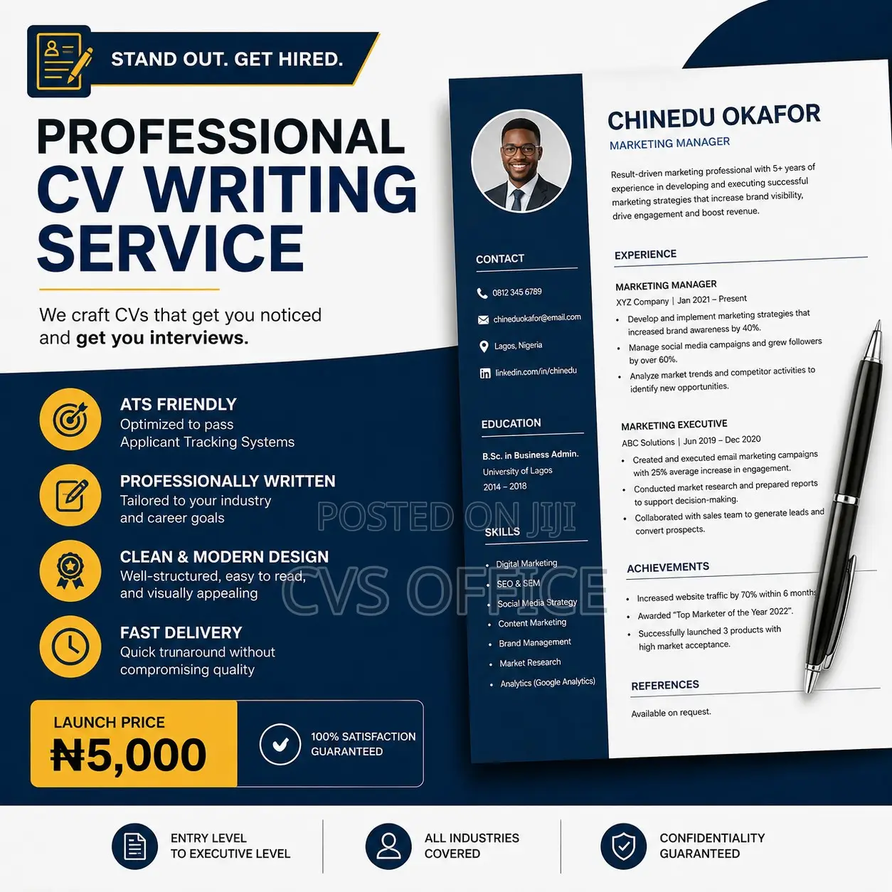 CV & Resume Writing Service